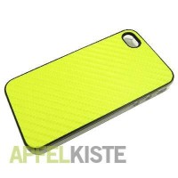 iPhone 4 4G 4S Carbon Case - Grün