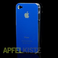 iPhone 4 4G Case mit Logo - Blau